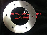 Land rover Discovery Defender stainless steel Plate Side exit Exhaust Trim cover - southern marine products