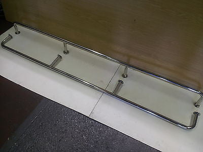 Pair of 1800mm long 150mm high 1" 316 Stainless Steel Boat Grab Rails/Handles - southern marine products