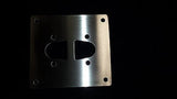 SMALL MOUNTING PLATE FOR EBERSPACHER WEBASTO DIESEL HEATER STAINLESS STEEL - southern marine products
