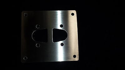 SMALL MOUNTING PLATE FOR EBERSPACHER WEBASTO DIESEL HEATER STAINLESS STEEL - southern marine products