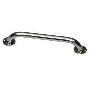 A pair of stainless steel grab ralis 400mm marine grade 316 boat hand rails - southern marine products