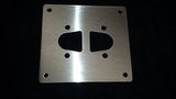 SMALL MOUNTING PLATE FOR EBERSPACHER WEBASTO DIESEL HEATER STAINLESS STEEL - southern marine products