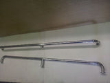 A pair of stainless grab rails 1000mm marine grade 316 boat hand rail 25mm tube - southern marine products