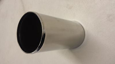 316 Stainless steel 3" transom marine exhaust  joiner tube with bead - southern marine products