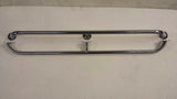 A pair of stainless grab rails 900mm marine grade 316 boat hand rail  25mm tube - southern marine products