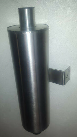 30MM MARINE EXHAUST SILENCER MUFFLER STAINLESS EBERSPACHER WEBASTO DIESEL HEATER - southern marine products