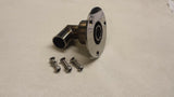 skin fitting 30mm 90DEGREE webasto heaters stainless steel  polished eberspacher - southern marine products
