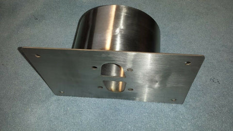 STAINLESS DEEP TURRET MOUNTING PLATE EBERSPACHER D2 D4 WEBASTO  HEATER T4 T5 - southern marine products