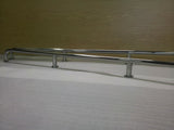 A pair of stainless steel grab rails1400mm marine grade 316 boat hand rail,boat - southern marine products