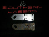 STAINLESS STEEL RADIATOR FAN MOUNTING BRACKETS COSWORTH SIERRA ESCORT SET OF 4 - southern marine products