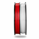 3D Filament 3.0mm ABS for Printer RepRap MarkerBot 1kg RED & WHITE UK stock - southern marine products