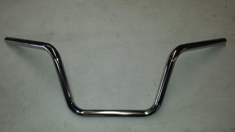 Motorcycle Handlebars 1" 25mm   stainless 205mm high  A4 grade mirror polished - southern marine products