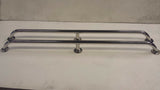 A pair of stainless grab rails 1000mm marine grade 316 boat hand rail 25mm tube - southern marine products