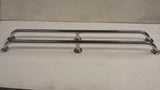 A pair of stainless grab rails 900mm marine grade 316 boat hand rail  25mm tube - southern marine products
