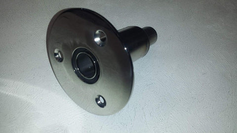 Exhaust outlet 22mm extra deep heaters stainless steel polished eberspacher d2 - southern marine products